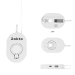 Charging Hub With Wireless Watch Dock - 25255 WHT Padprint Charging Hub With Wireless Watch Dock - 25255 WHT Padprint