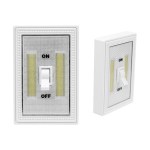 Rechargeable Cob Flip Switch Night Light - 20137 WHT Blank Rechargeable Cob Flip Switch Night Light - 20137 WHT Blank