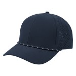 Roderick Water-resistant Rope Cap - 15079 NAVNAVWHT Blank Roderick Water-resistant Rope Cap - 15079 NAVNAVWHT Blank