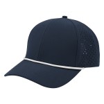 Roderick Water-resistant Rope Cap - 15079 NAVWHT Blank Roderick Water-resistant Rope Cap - 15079 NAVWHT Blank