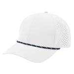 Roderick Water-resistant Rope Cap - 15079 WHTNAVWHT Blank Roderick Water-resistant Rope Cap - 15079 WHTNAVWHT Blank