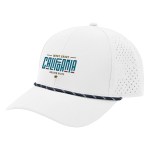 Roderick Water-resistant Rope Cap - 15079 WHTNAVWHT Embroidery Roderick Water-resistant Rope Cap - 15079 WHTNAVWHT Embroidery