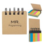 Spiral Book With Sticky Notes And Flags 1 Spiral Book With Sticky Notes And Flags 1