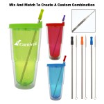24 Oz. Biggie Tumbler With Lid - 5853 CLRCHA 24 Oz. Biggie Tumbler With Lid - 5853 CLRCHA