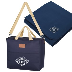 Hefty Cooler Bag With Fleece Blanket 1 Hefty Cooler Bag With Fleece Blanket 1