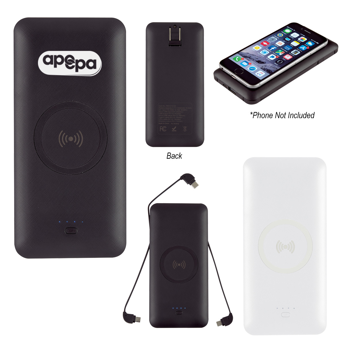 5-in-1 Wireless Charging Power Bank 1