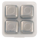 Stainless Steel Ice Cubes - 2142 SILCLR Stainless Steel Ice Cubes - 2142 SILCLR