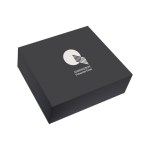 12" W X 10 ½" Magnetic Closure Gift Box - 0BOXMEDIUM BLK Silkscreen 12" W X 10 ½" Magnetic Closure Gift Box - 0BOXMEDIUM BLK Silkscreen