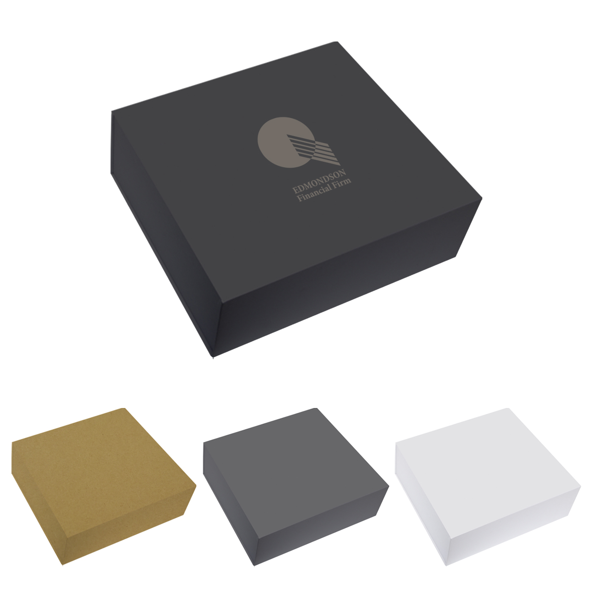 12" W X 10 ½" Magnetic Closure Gift Box 1