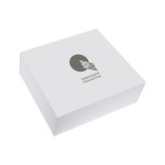 12" W X 10 ½" Magnetic Closure Gift Box - 0BOXMEDIUM WHT Silkscreen 12" W X 10 ½" Magnetic Closure Gift Box - 0BOXMEDIUM WHT Silkscreen
