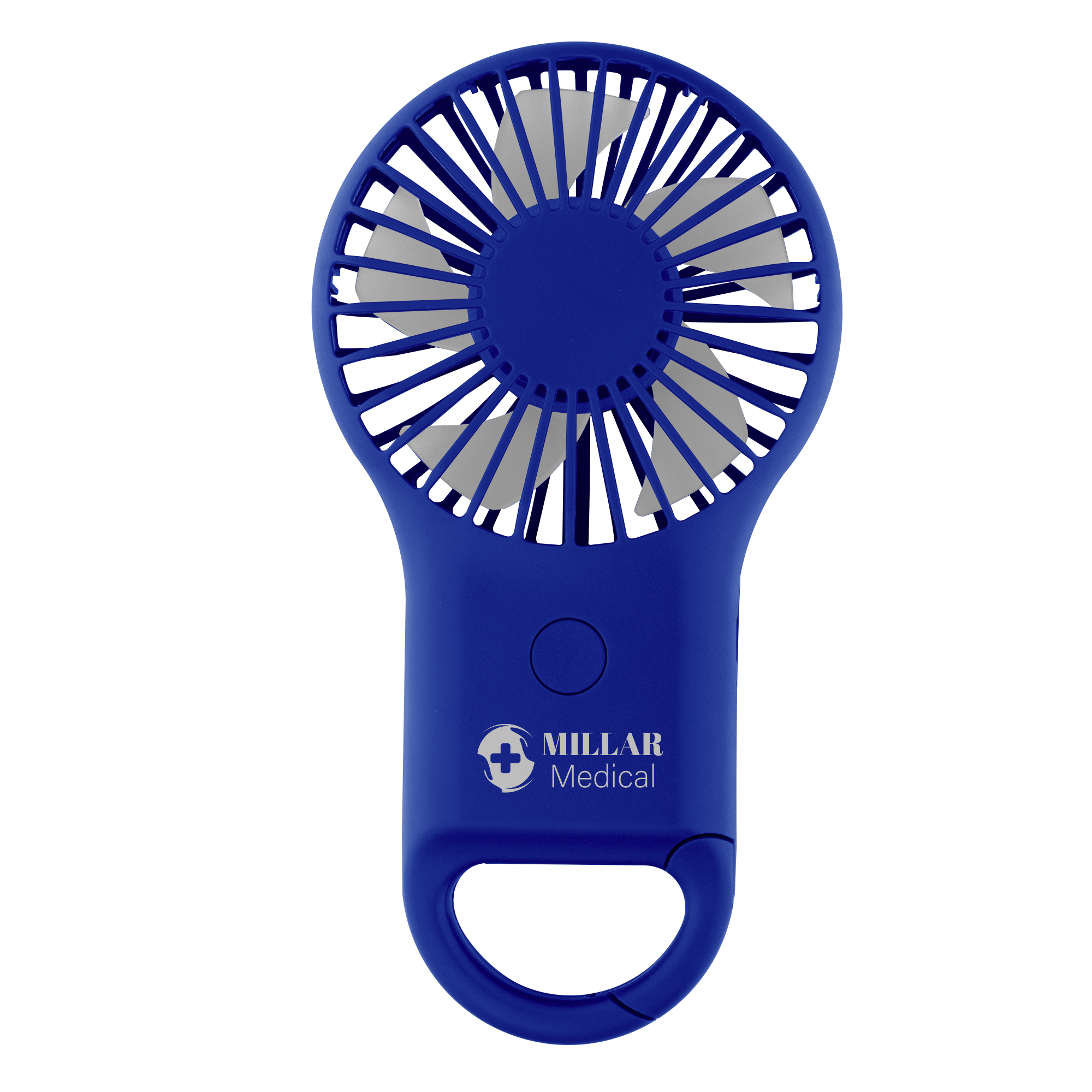 Rechargeable Handheld Fan With Carabiner 1
