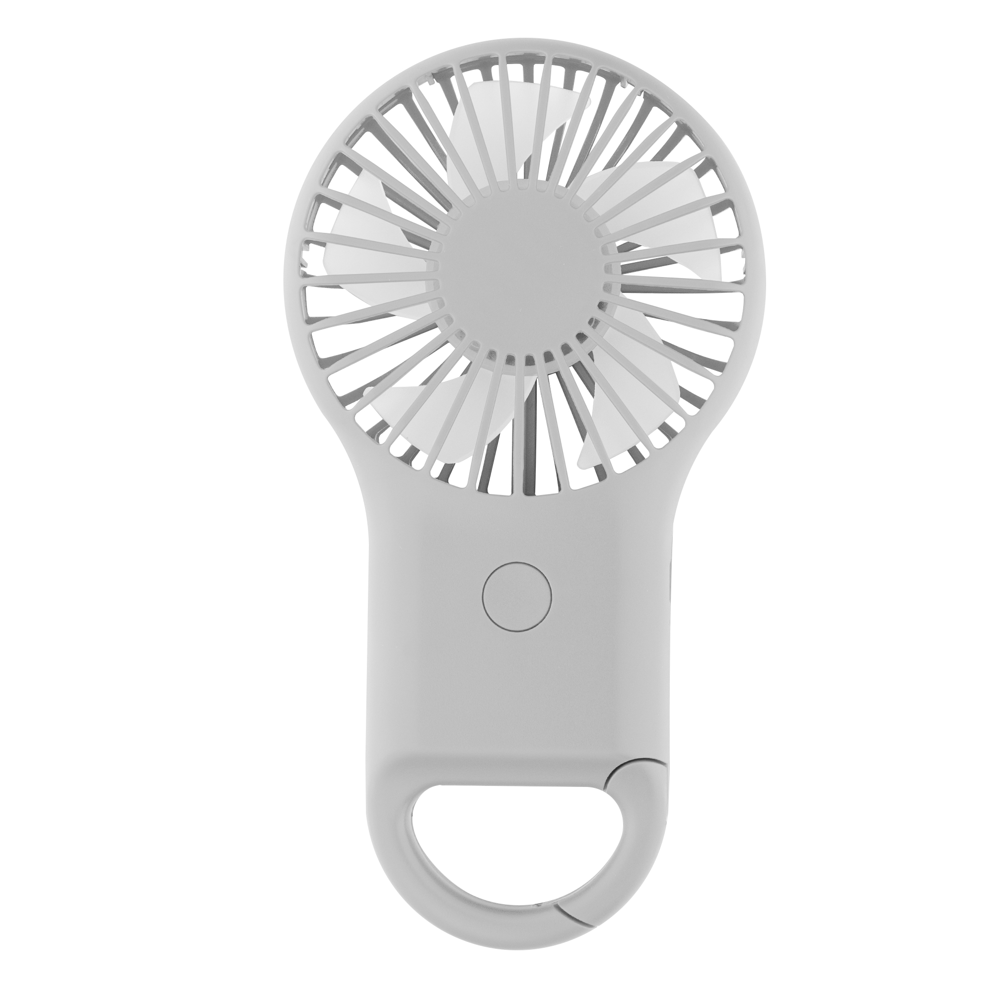 Rechargeable Handheld Fan With Carabiner 1