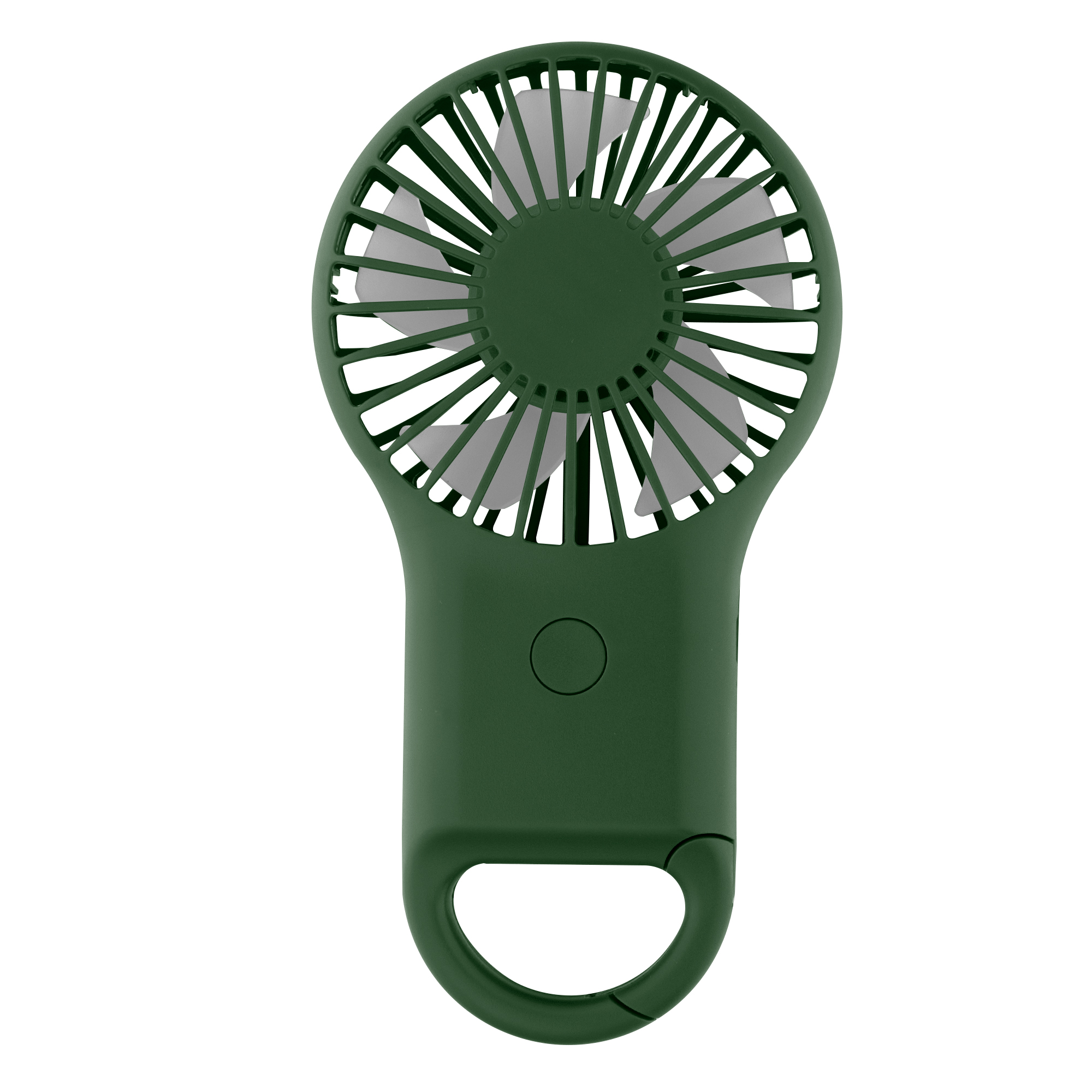 Rechargeable Handheld Fan With Carabiner 1