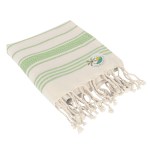 Bungalow Beach Towel - 8035 LIMNAT Embroidery Bungalow Beach Towel - 8035 LIMNAT Embroidery