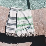 Bungalow Beach Towel - 8035 NAVNAT Blank Bungalow Beach Towel - 8035 NAVNAT Blank
