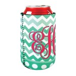 Full Color Neoprene Collapsible Coolie - 20 WHT 4CP Full Color Neoprene Collapsible Coolie - 20 WHT 4CP