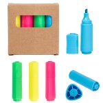 4-in-1 Mini Highlighter Set - 11985 NAT 4-in-1 Mini Highlighter Set - 11985 NAT