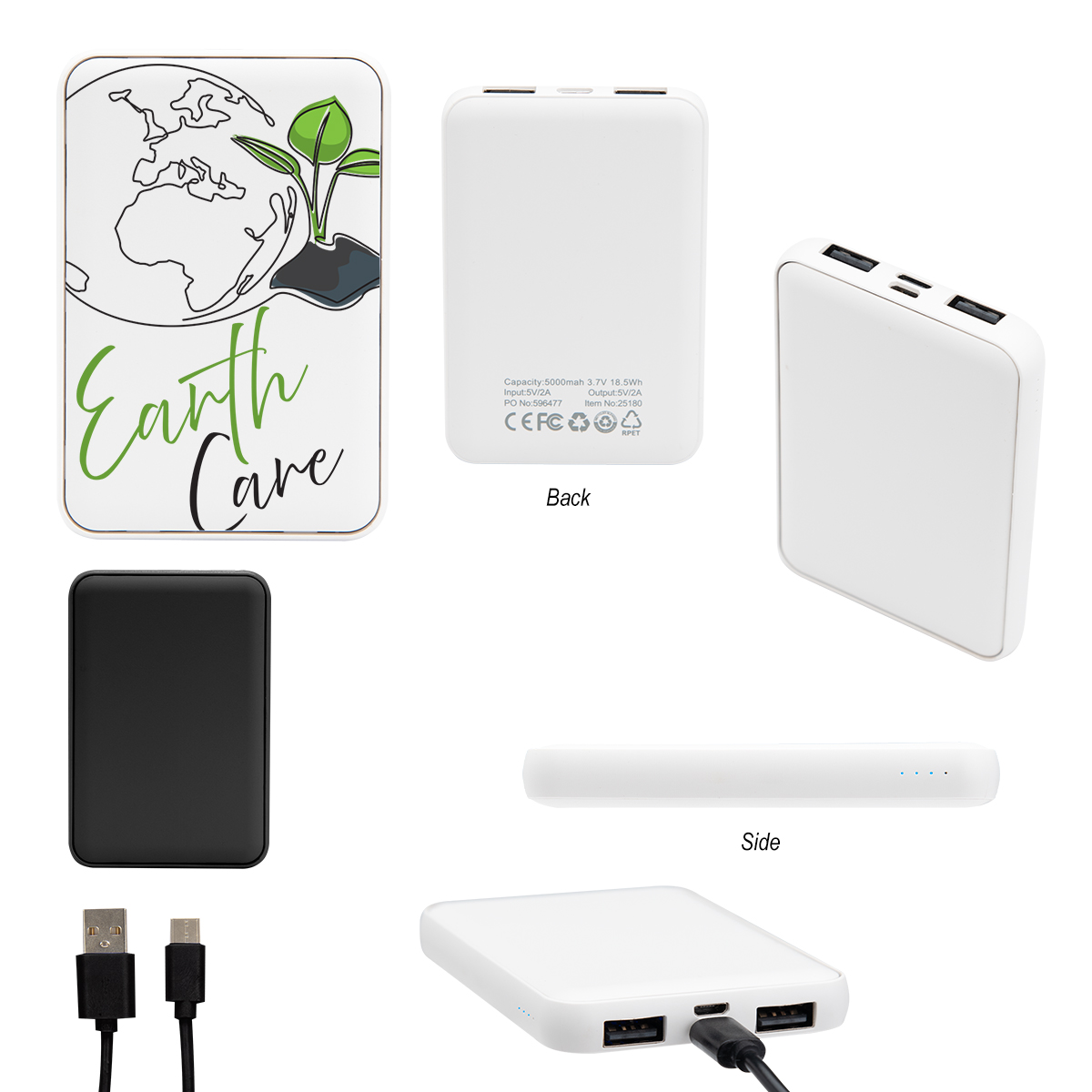 5000 Mah Rpet Power Bank 1