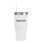 14 Oz. Brea Recycled Stainless Steel Tumbler - 50421 WHT Silkscreen 14 Oz. Brea Recycled Stainless Steel Tumbler - 50421 WHT Silkscreen