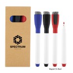 3 Piece Dry Erase Market Set - 12077 NAT Silkscreen 3 Piece Dry Erase Market Set - 12077 NAT Silkscreen