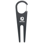 Aluminum Divot Tool With Ball Marker - 7267 BLK Back Optional Laser Aluminum Divot Tool With Ball Marker - 7267 BLK Back Optional Laser