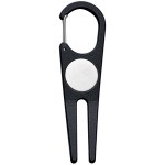 Aluminum Divot Tool With Ball Marker - 7267 BLK Aluminum Divot Tool With Ball Marker - 7267 BLK