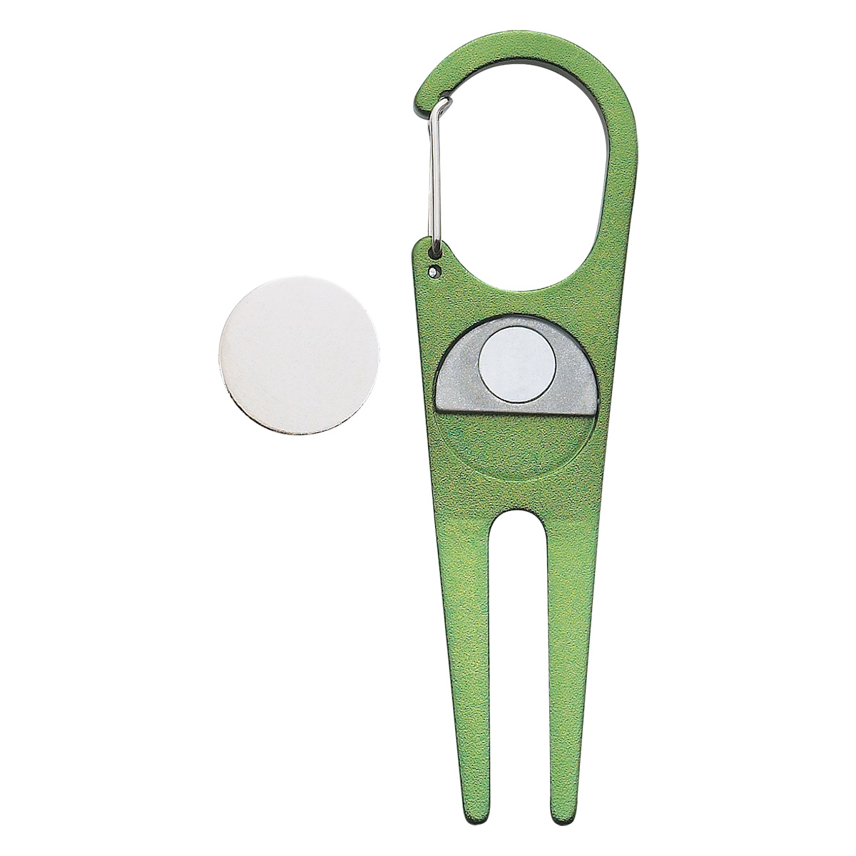 Aluminum Divot Tool With Ball Marker 1