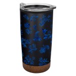 20 Oz. Full Color Wellington Stainless Steel Tumbler - 55448 BLK Megabrite 20 Oz. Full Color Wellington Stainless Steel Tumbler - 55448 BLK Megabrite