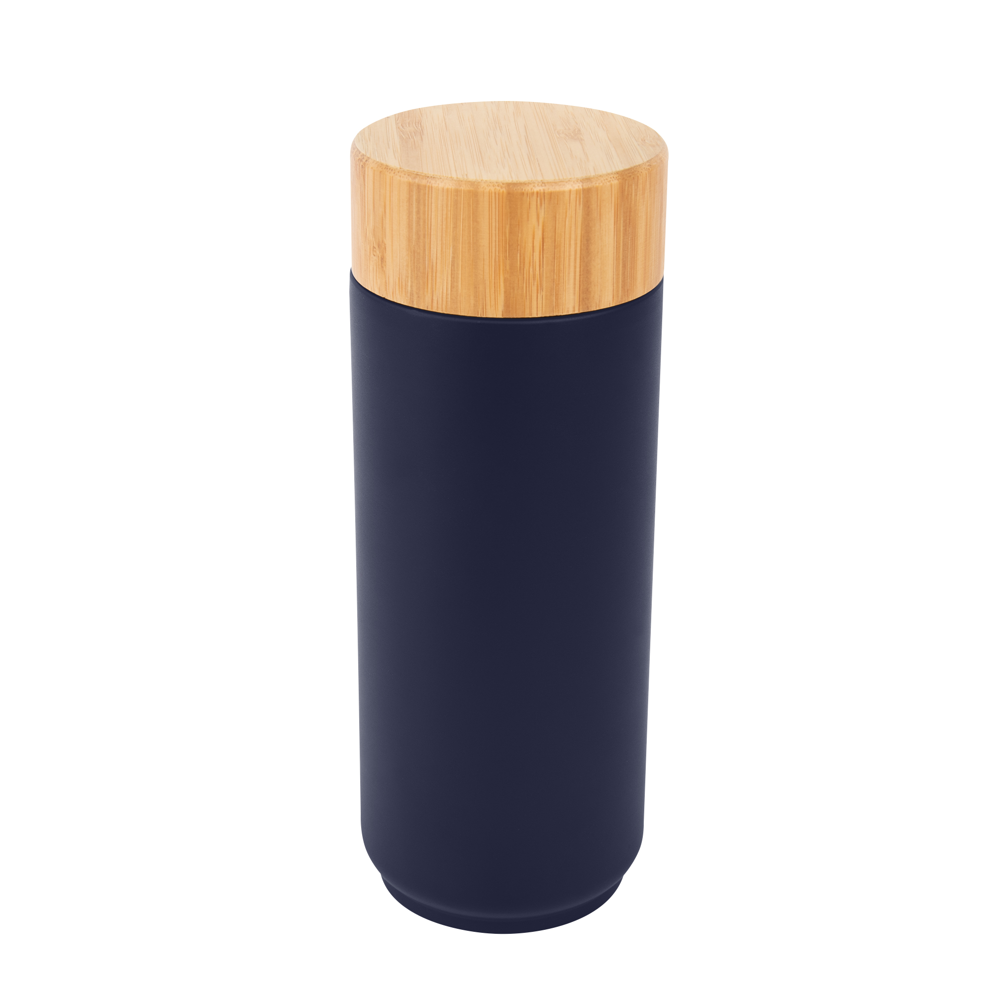 16 Oz. Full Color Stainless Steel Lexington Bottle With Bamboo Lid 1