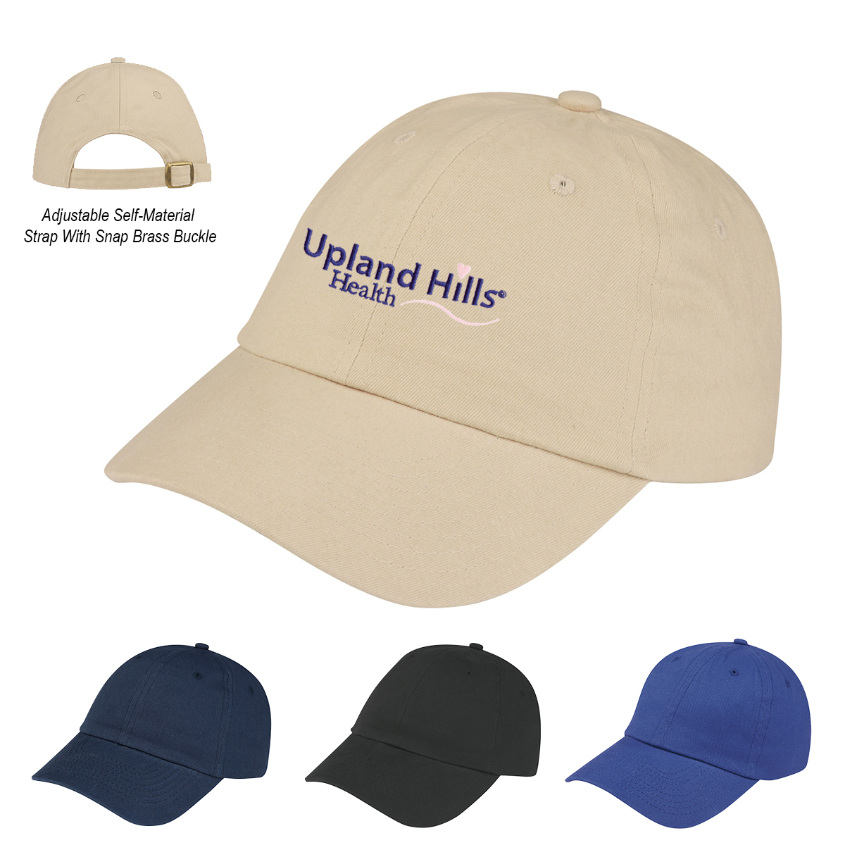 Brushed Cotton Twill Cap 1