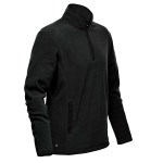 Stormtech Shasta Men's Tech Fleece 1/4 Zip - FPL1 Black SIDE Stormtech Shasta Men's Tech Fleece 1/4 Zip - FPL1 Black SIDE