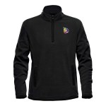 Stormtech Shasta Men's Tech Fleece 1/4 Zip - FPL1 Black Embroidery Stormtech Shasta Men's Tech Fleece 1/4 Zip - FPL1 Black Embroidery