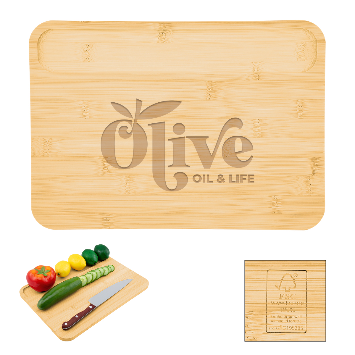 Pro Prep Bamboo Cutting Board 1 Pro Prep Bamboo Cutting Board 1