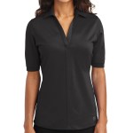 Ogio® Women's Metro Polo - LOG130 blacktop side Ogio® Women's Metro Polo - LOG130 blacktop side