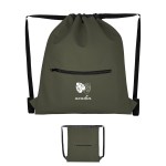 Hudson Rpet Drawstring Bag - 35167 OLV Silkscreen Hudson Rpet Drawstring Bag - 35167 OLV Silkscreen