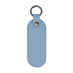 Bates Leatherette Key Tag With Carabiner - 20135 SLTBLU Blank Bates Leatherette Key Tag With Carabiner - 20135 SLTBLU Blank