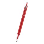 Evalyn Recycled Aluminum Pen - 12032 RED Front Evalyn Recycled Aluminum Pen - 12032 RED Front