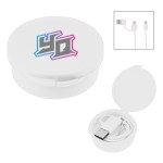 25w Quick Charge Cable In Carrying Case - 25696 WHT Digibrite 25w Quick Charge Cable In Carrying Case - 25696 WHT Digibrite