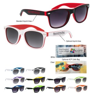 Two-tone Malibu Sunglasses 1 Two-tone Malibu Sunglasses 1