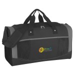 Quest Duffel Bag - 3122 BLKBLK Lifestyle Silkscreen Quest Duffel Bag - 3122 BLKBLK Lifestyle Silkscreen