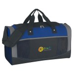 Quest Duffel Bag - 3122 BLUBLK Embroidery Quest Duffel Bag - 3122 BLUBLK Embroidery