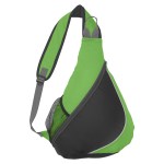 Sling Backpack - 3417 PURBLK Colorbrite Sling Backpack - 3417 PURBLK Colorbrite
