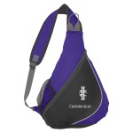 Sling Backpack - 3417 ROYBLK Colorbrite Sling Backpack - 3417 ROYBLK Colorbrite