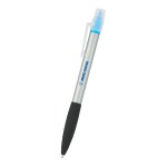 Neptune Pen With Highlighter - 320 SILBLU Silkscreen Neptune Pen With Highlighter - 320 SILBLU Silkscreen