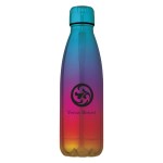 16 Oz. Verdi Stainless Steel Swiggy Bottle - 5657 RAINBOW Laser 16 Oz. Verdi Stainless Steel Swiggy Bottle - 5657 RAINBOW Laser