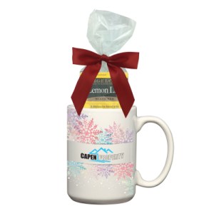 15 Oz. Full Color Mug With Four Assorted Tea Bags 1 15 Oz. Full Color Mug With Four Assorted Tea Bags 1