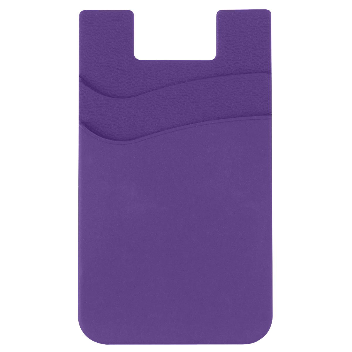 Dual Pocket Silicone Phone Wallet 1
