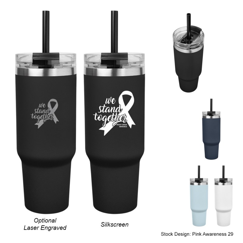 40 Oz. Naomi Intrepid Stainless Steel Tumbler 1 40 Oz. Naomi Intrepid Stainless Steel Tumbler 1