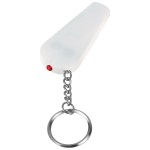 Whistle Light/key Chain - 72 WHT Padprint Whistle Light/key Chain - 72 WHT Padprint
