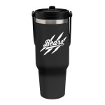 40 Oz. Peak Intrepid Recycled Stainless Steel Tumbler - 50164 BLK Laser 40 Oz. Peak Intrepid Recycled Stainless Steel Tumbler - 50164 BLK Laser